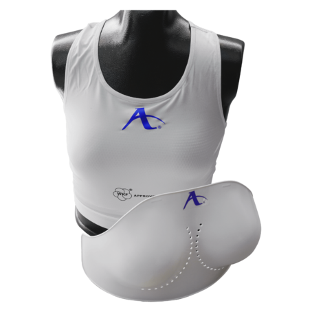 Arawaza Chile - Protector de seno con mica WKF Approved - Protectores femeninos de t贸rax para karate Arawaza Chile - Protector de seno con mica WKF Approved - Protectores femeninos de t贸rax para karate
