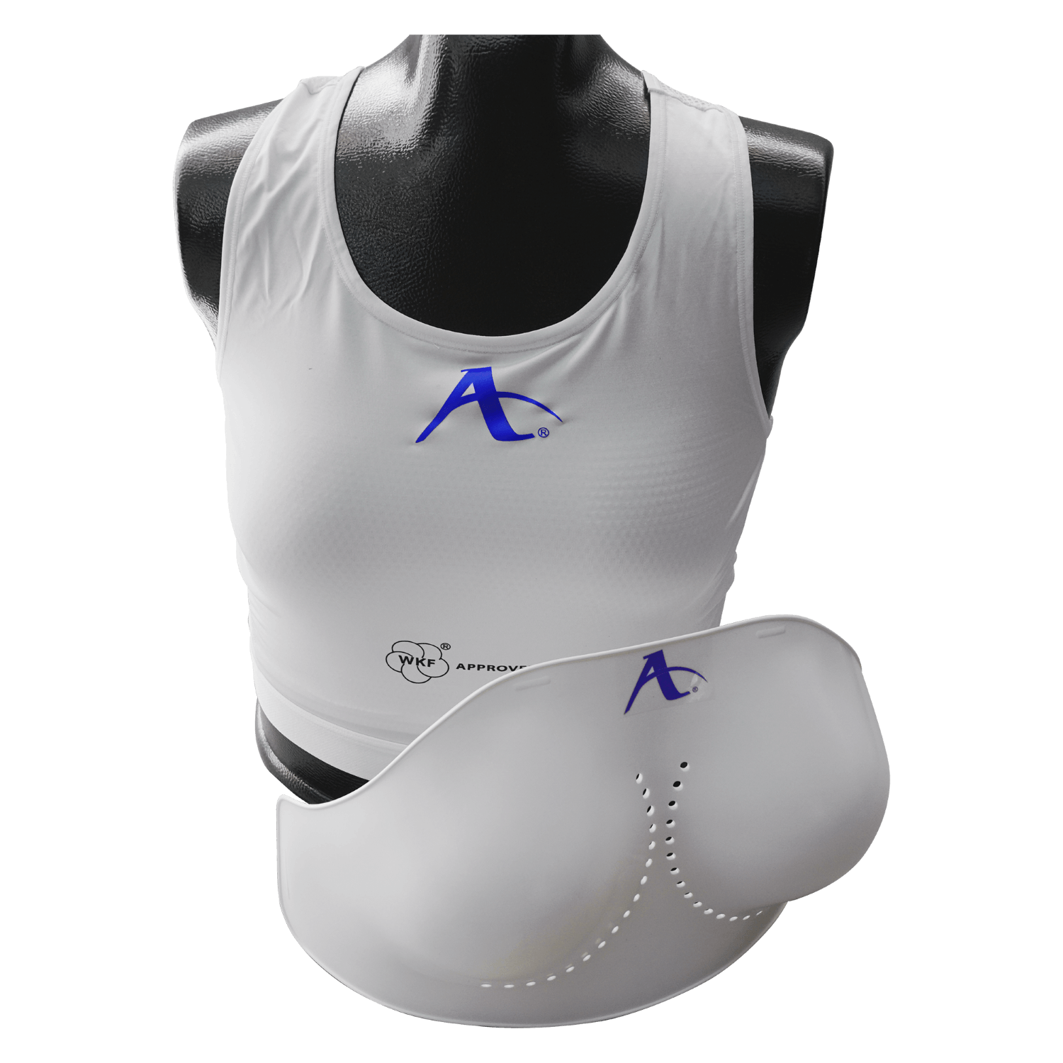 Arawaza Chile - Protector de seno con mica WKF Approved - Protectores femeninos de t贸rax para karate