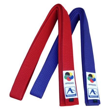 Cinturón Kumite 100% algodón Arawaza - WKF approved - Artes marciales en Chile