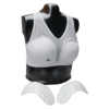 Protector de pecho femenino Arawaza - WKF style - Protector para Karate en Chile - Color blanco
