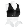 Protector de pecho femenino Arawaza - WKF style - Protector para Karate en Chile - Color negro
