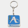 8.1 Llavero cuadrado azul